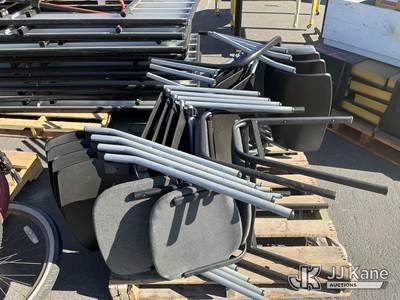 (1 Pallet) Stacked Chairs (Used)