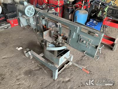 Ellis Model 1600 Mitre Band Saw. Blade size - 10’x1”x.035 (Operates )