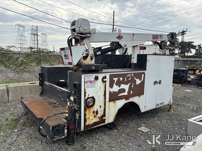 MECHANIC'S TRUCK BODY WITH CRANE