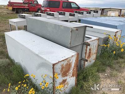 Used (6) Metal Lockers, Various Sizes & Configurations