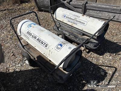(2) LB White Tradesman K400 Heaters (Untested By Auctioneer)