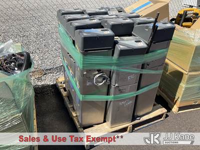 Pallet of genfare fare boxes (Condition Unknown)
