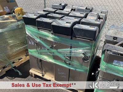 Pallet of genfare fare boxes (Condition Unknown)