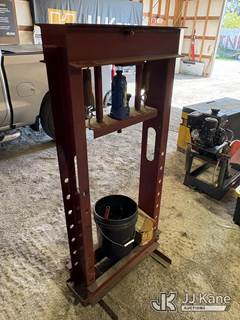 Bearing Press With Bottle Jack & Accessories (Condition Unknown)