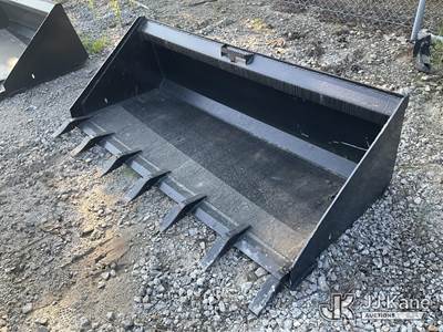 72 inch skid steer loading bucket