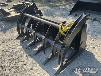 Used 68 Inch Skid Steer Grapple