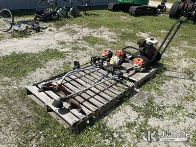 Pallet of Stihl Handheld Lawn Equipment & (1) Pressure Washer (Condition Unknown)
