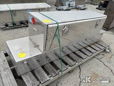 (2) Aluminum Storage Boxes