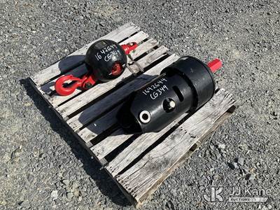 Used Auger Motor and 7 Ton Hook Ball