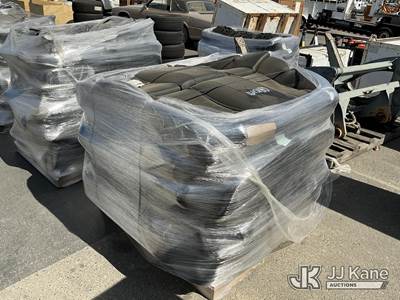 1 Pallet Rear Charger Seats (2016-2023), Used, Condition Unknown