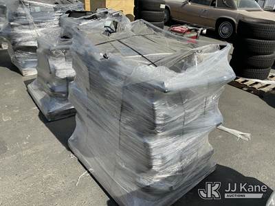 Pallet of Rear Interceptor Seats (2015-2020, Used, Condition Unknown)