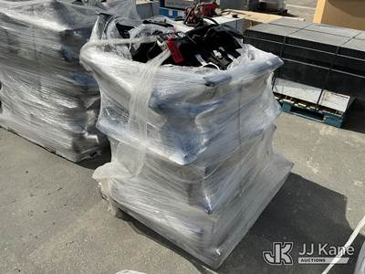 Pallet of Rear Interceptor Seats (2015-2020), Used, Conditions Unknown