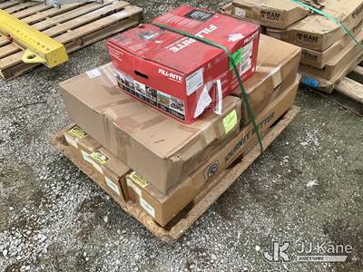 Assorted pallet new boxed truck parts w/ Fill-Rite pump, GM mirrors, SuperSprings kits