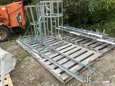 Cotterman Fixed Access Ladder System with Safety Cages, Ladder Sections & Brackets