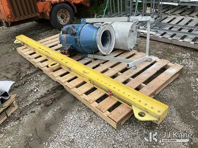 Bailey Industrial Blower/Fan System with M&W 4,000 lb WLL Lifting Beam
