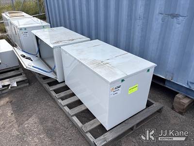 (2) Aluminum front opening boxes. 24 in Wide