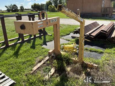 Lot of (2) Adjustable Fork Pallet Lifters