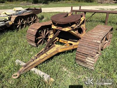 Athey 5th Wheel Steel Tracks Puller Trailer (Condition Unknown)