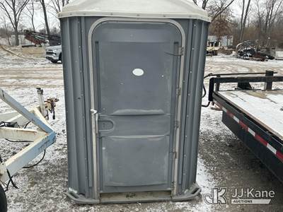 Used Portable Guard Shack, Plastic Body with Wood Floor