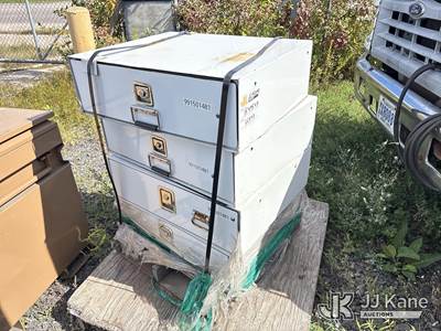 (4) Front Opening Boxes with Drawers - 24IN Deep, 29IN Wide, 9IN Tall