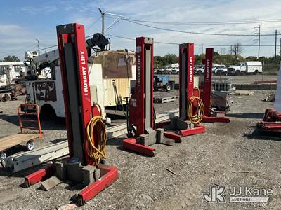 (4) Rotary Wheel Lifts (Condition Unknown)