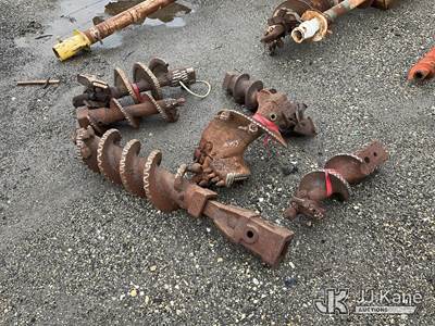 (6) Various Sized Pressure Digger Augers