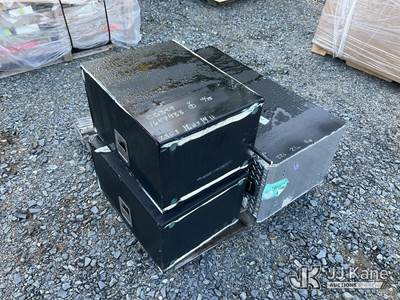 Pallet of 4 Utility Truck Boxes, 2-24X18X14, 2-22X21X16