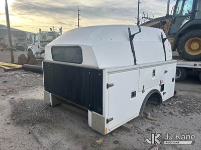 Used Fiberglass Service Body from 2008 Ford F350