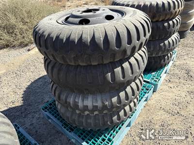 1 Pallet Titan T Hawk 373 Military Tires & Wheels (Used, Condition Unknown)