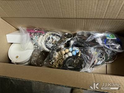 Box w/ Watches & Jewelry