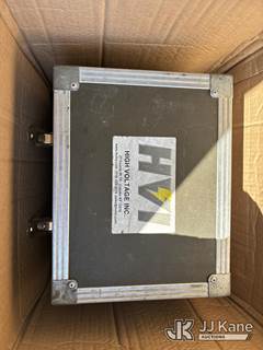 HVI PTS-100 Portable DC Dielectric Tester (Conditions Unknown ) NOTE: This unit is being sold AS IS/WHERE IS via Timed Auction and is located in Kansas City