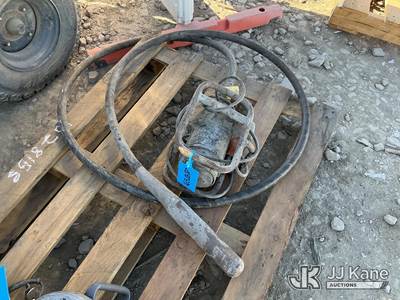 Used Concrete Vibrator, Conditions Unknown