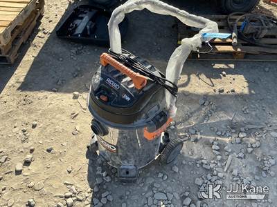 Used Ridgid Shop Vac, Conditions Unknown