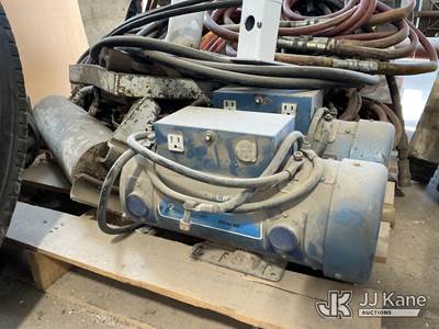 Pallet of Misc. Hoses Compressors Tools