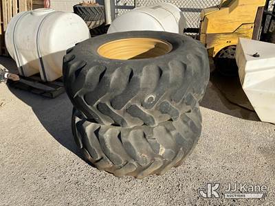 (2) Goodyear 19.5L-24 Tires