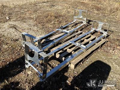 Lot of (2) Able Quik-Lock Ladder Racks