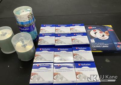 Used Blank CD and CD Sleeves (In Box)