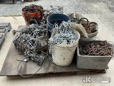Pallet of Miscellaneous Chains