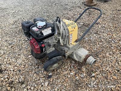 2019 Wacker Neuson PDT 3A Trash Pump, Honda Gas