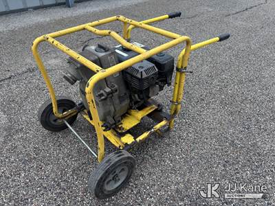 Used 1998 Wacker Neuson PT2A Trash Pump 5.5 HP 205 GPM