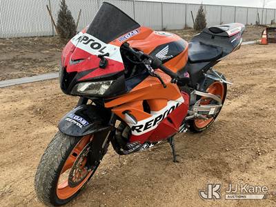 2012 Honda CBR600RR Motorcycle
