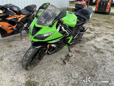 2013 Kawasaki Ninja ZX-6R Motorcycle