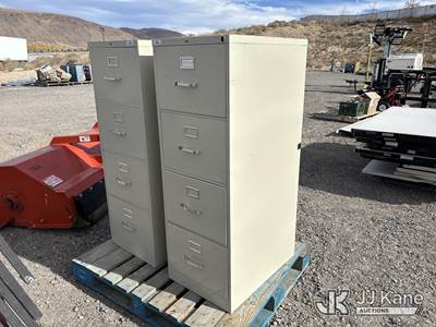 (2) Vertical File Cabinet