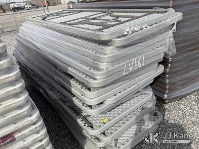 (23) 8ft Plastic Folding Tables