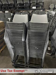400 Krueger Stacking Chairs (conditions unknown)