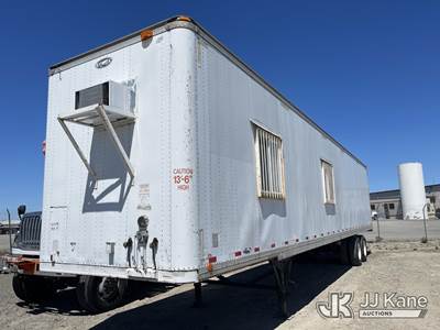1992 Strick T/A Office Van Body Trailer