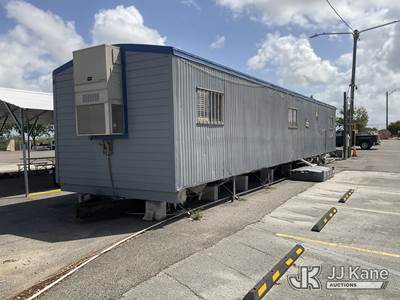 2003 Office Trailer Sitting on Electrical Contractors Site 12ft x 56ft