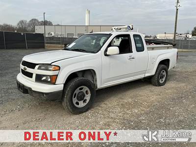 2012 Chevrolet Colorado 4x4 Extended-Cab Pickup Truck