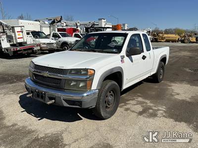2007 Chevrolet Colorado 4x4 Extended-Cab Pickup Truck