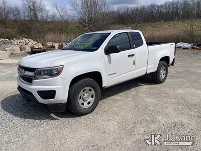 2018 Chevrolet Colorado 4x4 Extended-Cab Pickup Truck